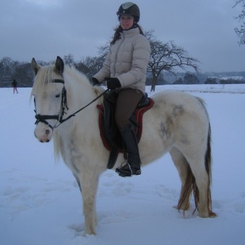 Ausritt im Schnee mit den Ponys der CV-Ponyfarm 03