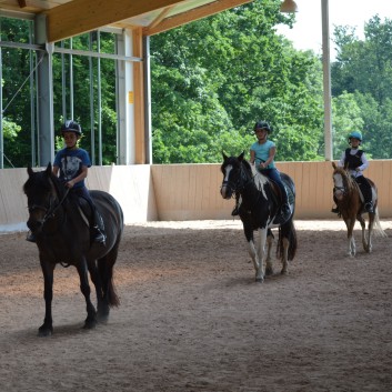 Dressur Reiten auf der CV-Ponyfarm 02