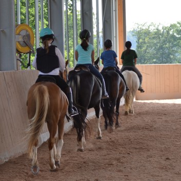 Dressur Reiten auf der CV-Ponyfarm 03