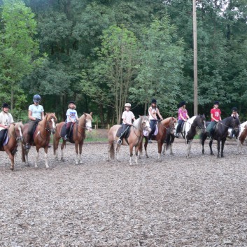 Reiterferien der CV-Ponyfarm Sommer 2005