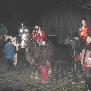 St.Martin Umzug der CV-Ponyfarm mit der Grundschule Spiegelberg 2004 - 04