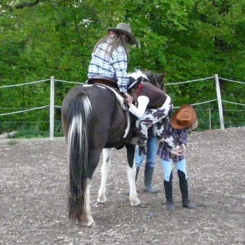 Theaterstck mit Ponys von der CV Ponyfarm in Murrhardt 2010 - 04