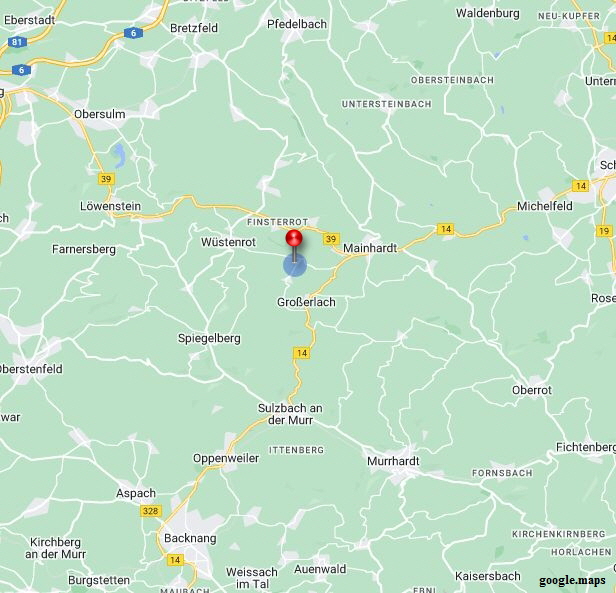 Google maps Altfuerstenhuette-NEU-Markiert