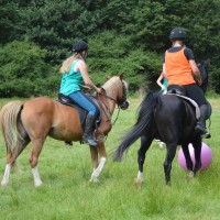 Pferdefussball mit den Ponys der CV Ponyfarm 05